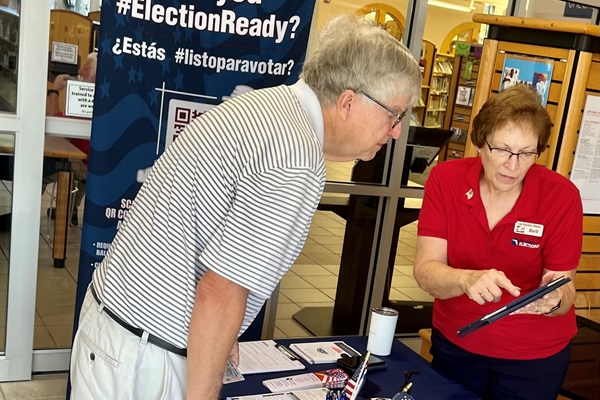 National Voter Registration Day at Cape Coral Lee Co. Public Library